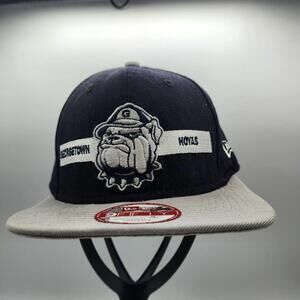 New Era 9Fifty Georgetown Hoyas Snapback Hat‎ Blue